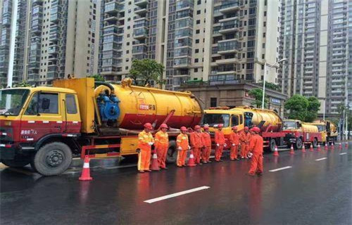青铜峡市政管道清淤