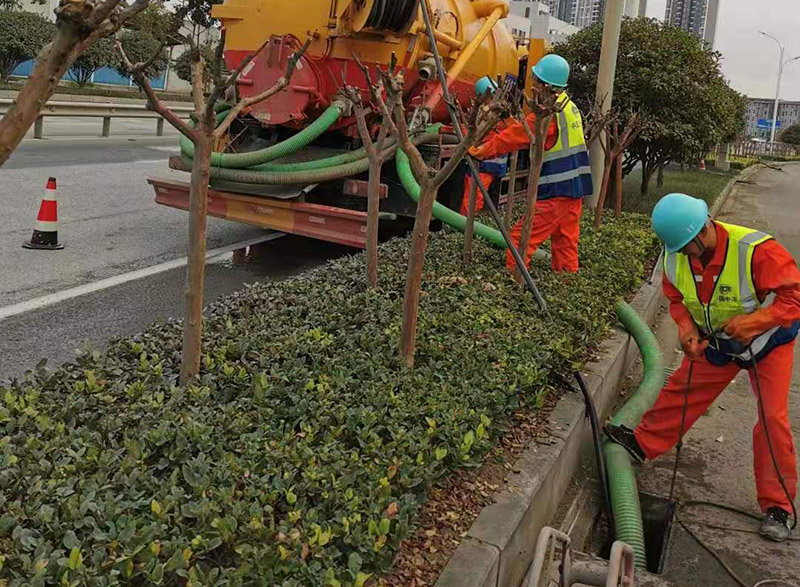 青铜峡市政管道清淤